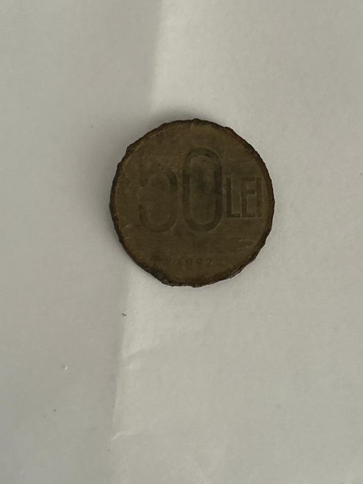 Moneda 50 lei de vanzare