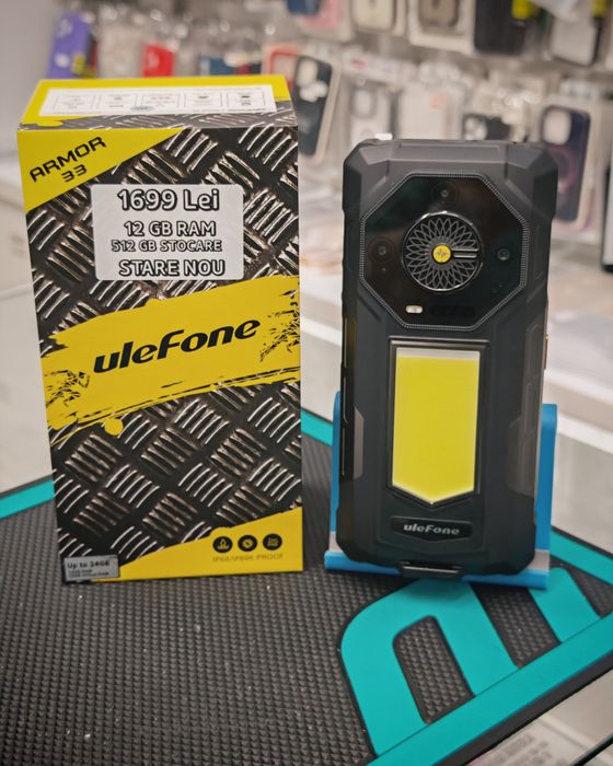 Ulefone Armor 33, 12/512 GB, Nou, 2 ani garanție
