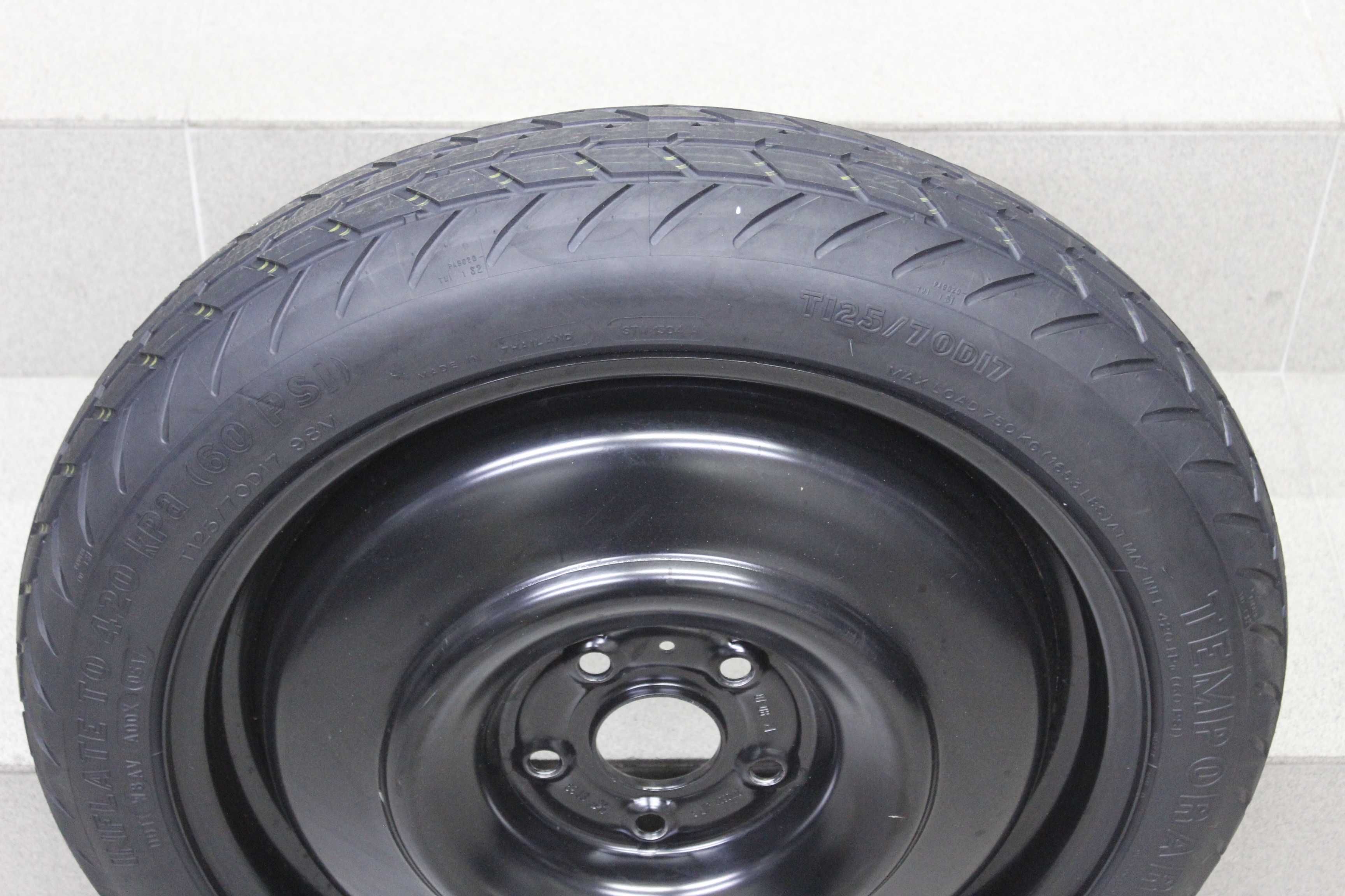 Резервна гума (патерица) 17" 5х114,3 Toyota Avensis, Auris, Corolla