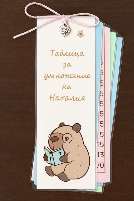 Таблица за умножение и деление - Флаш карти