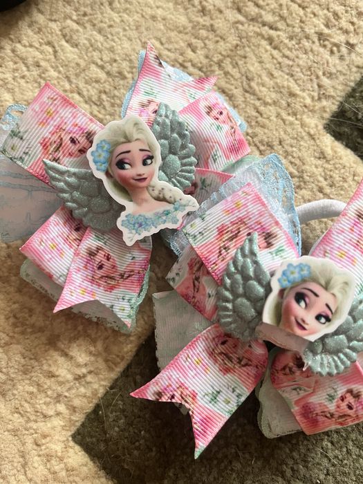 Резинки для волос ручная работа Эльза, лол