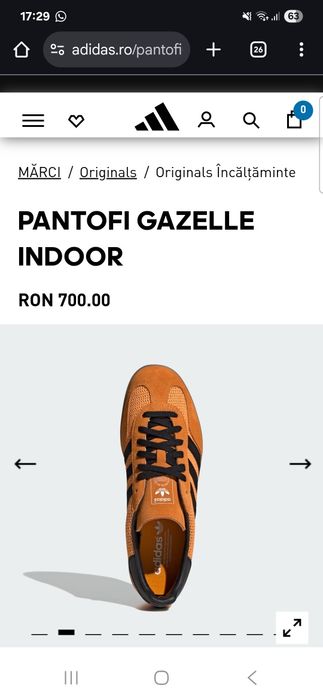 Adidas gazelle indoor NOI