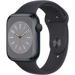 Apple Watch 8 45mm - Midnight Aluminium case, midnight sport band