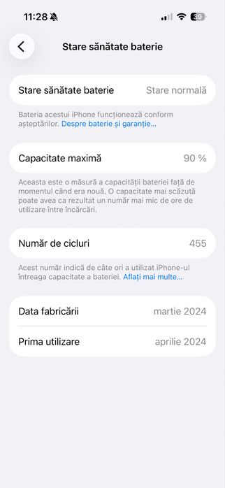 Iphone 15 Pro, garantie