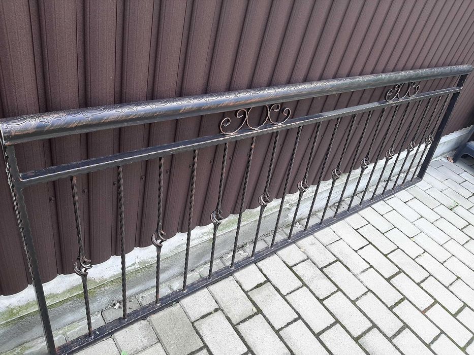 Balustrada exterior din fier forjat