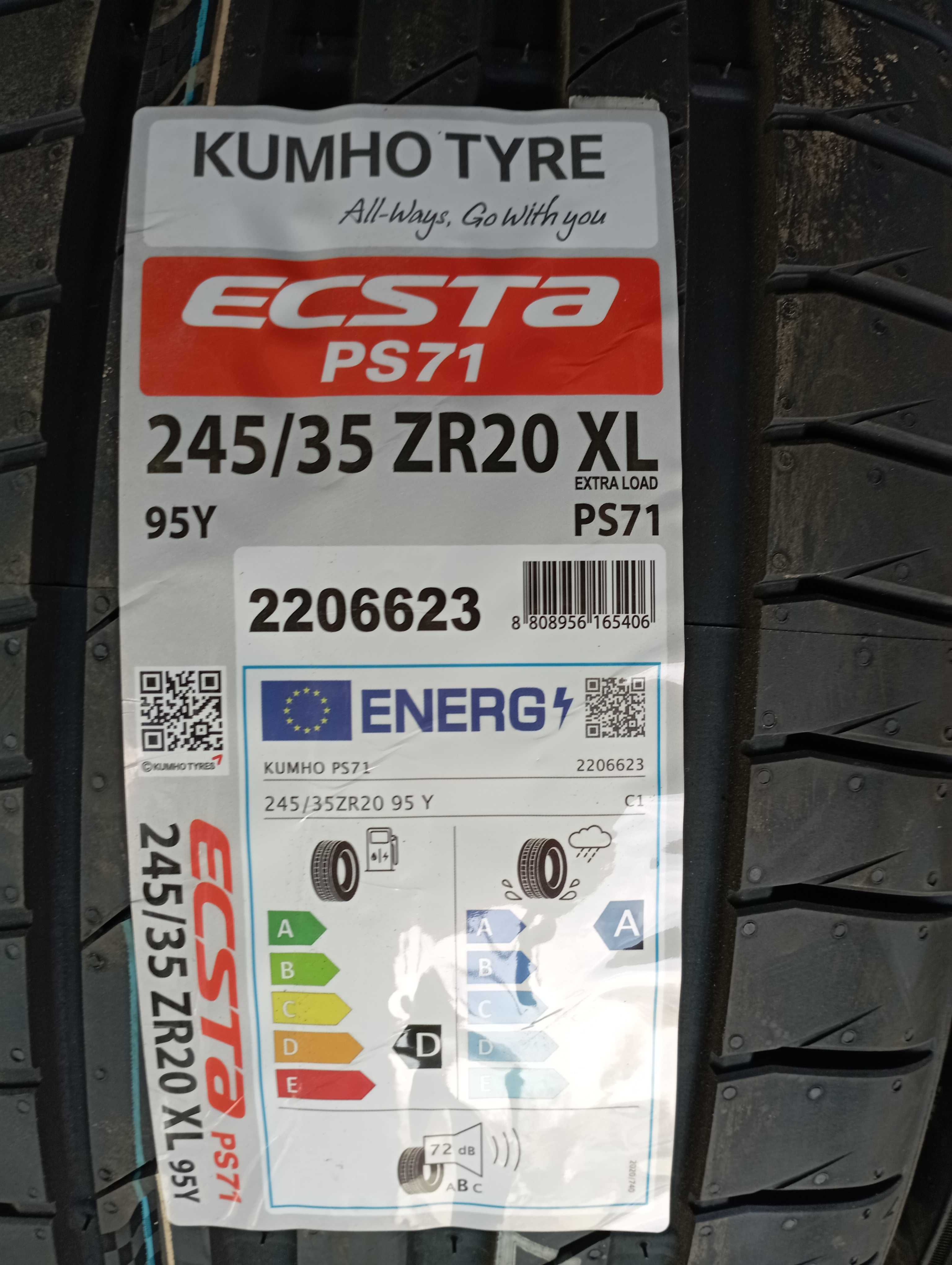 Set Anvelope Kumho 275/30/20 Cu 245/35/20 Noi De Vara