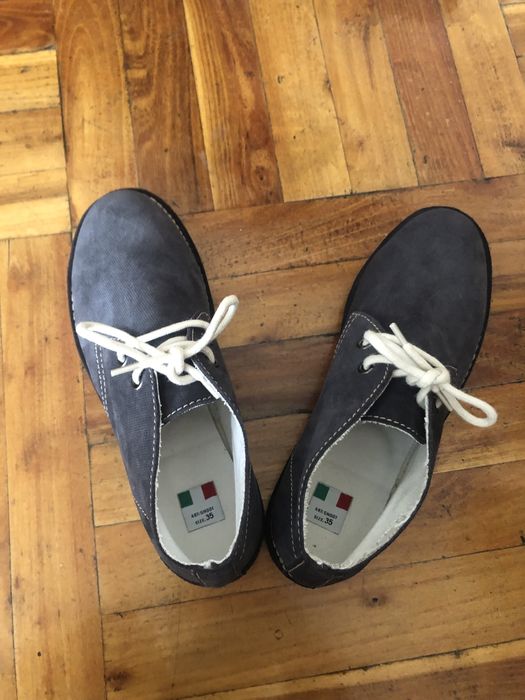 Тъмно-сиви италиански кларкове, унисекс, номер 35