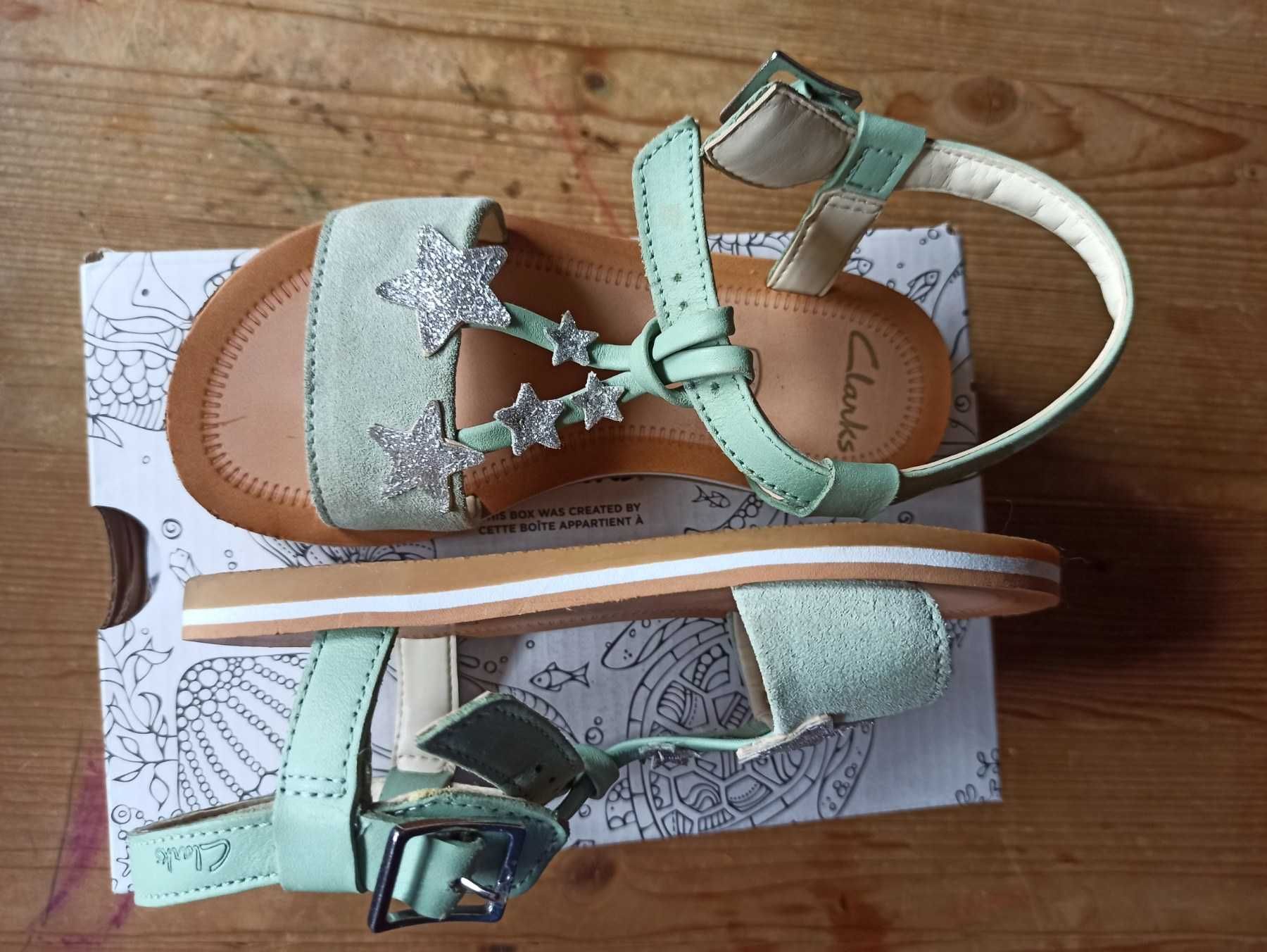 Детски сандали Clarks номер 29