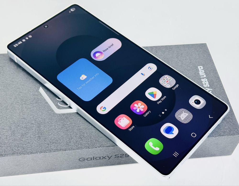 KATO НОВ! Samsung Galaxy S25 Ultra 5G 1TB 12RAM Whitesilver Гаранция!
