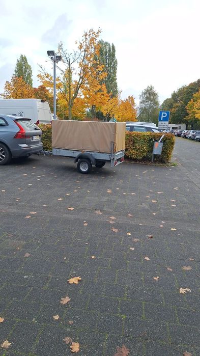 Vând remorcă cu prelată