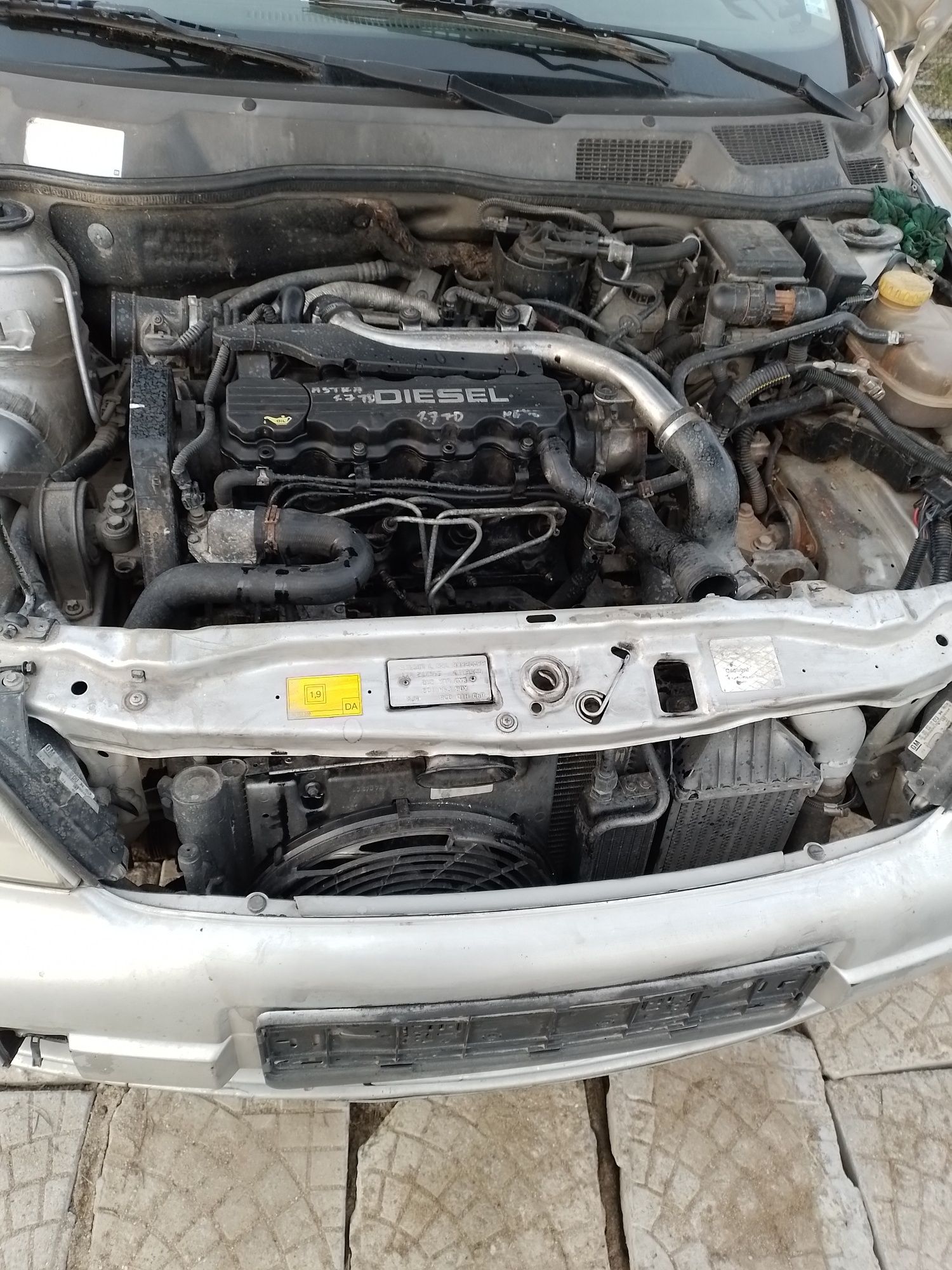 Опел Астра 1.7тди Opel /Astra Astra G 1.7 TD (68 Hp) на части