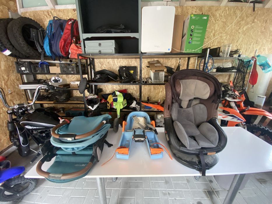 Carucior, scaun auto rotativ, scaun bicicleta copii