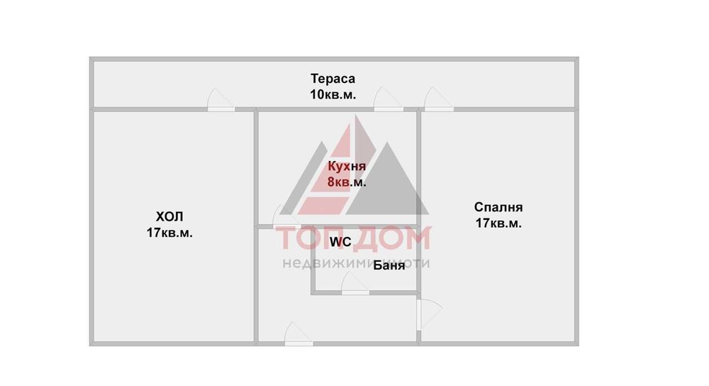 Продава се Тристаен апартамент в Варна, Чайка - 64 кв.м за 2579 €/кв.м - Снимка #5