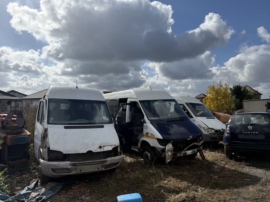 3x Mercedes Sprinter microbuz si basculabil