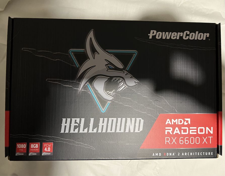 AMD RX6600XT HELLHOUND 8GB - 9 месеца гаранция