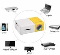 Mini videoproiector portabil slot USB slot MICRO SD telecomanda NOU