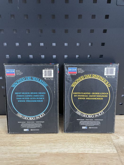 Doua seturi cu casete richard wagner