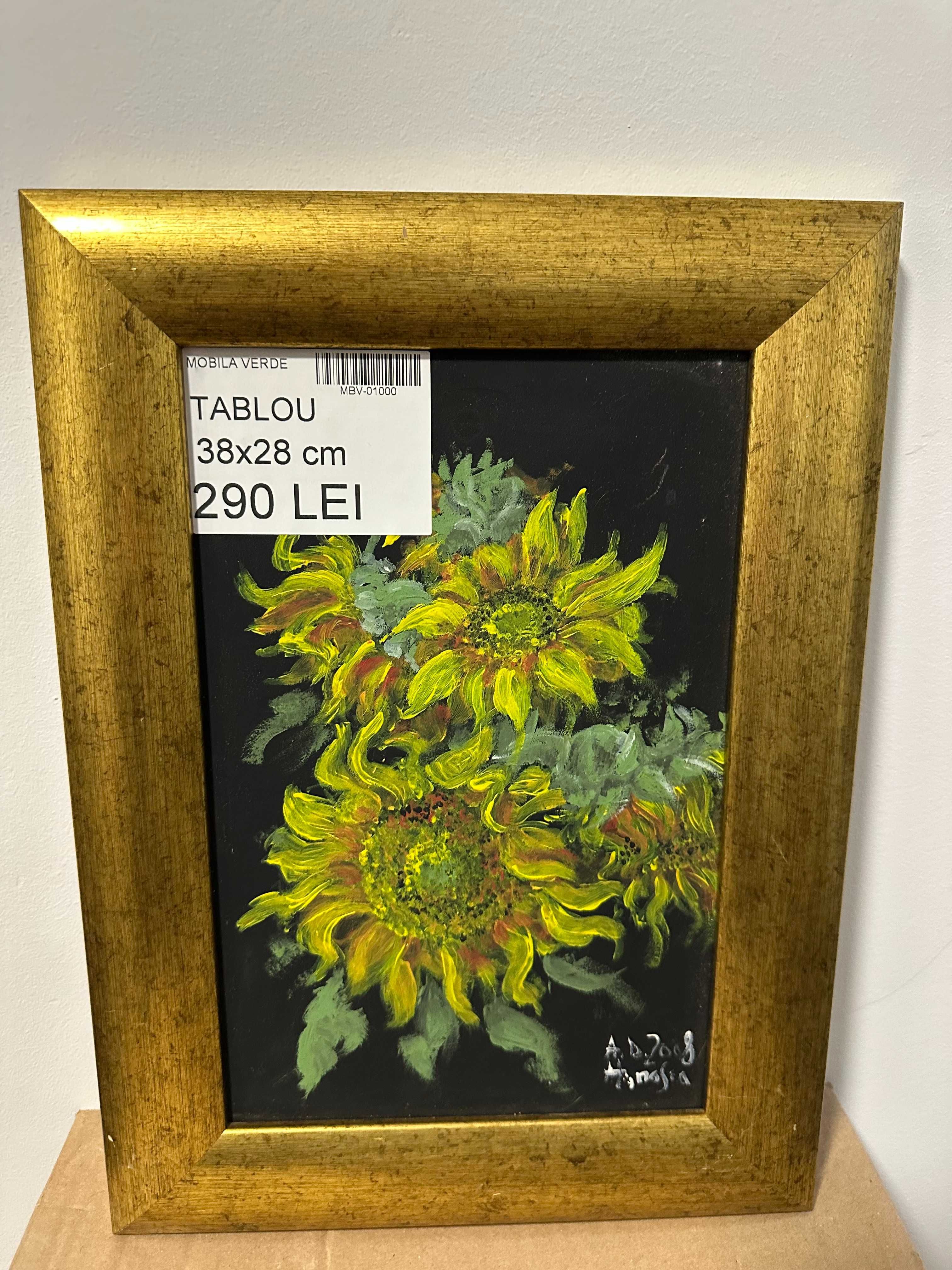 8 buc Tablou cu Picturi Diverse; Decoratiuni; Tablou Vintage cu flori