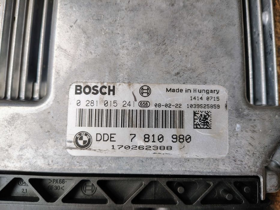 Компютър BMW ECU M57D30 286hp 3.5d 535d E60/61/63