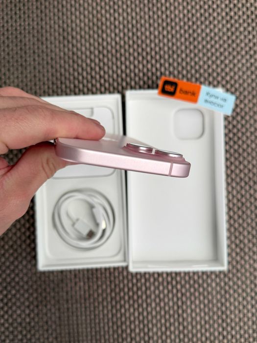 iPhone 15  Лизинг от 36лв/м pink розов rose изплащане barbie