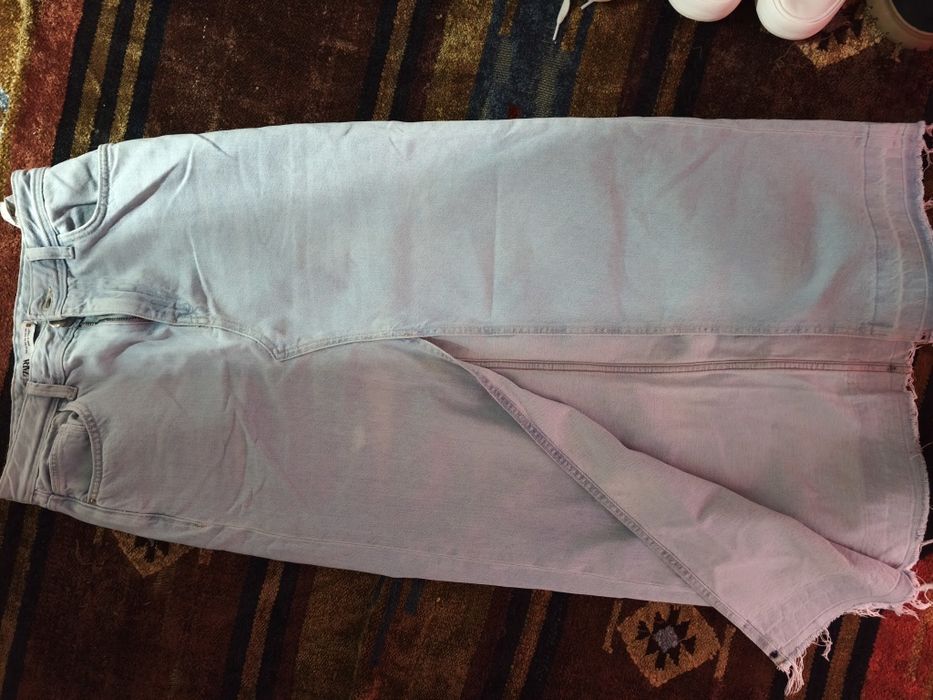 Джинсовая юбка..