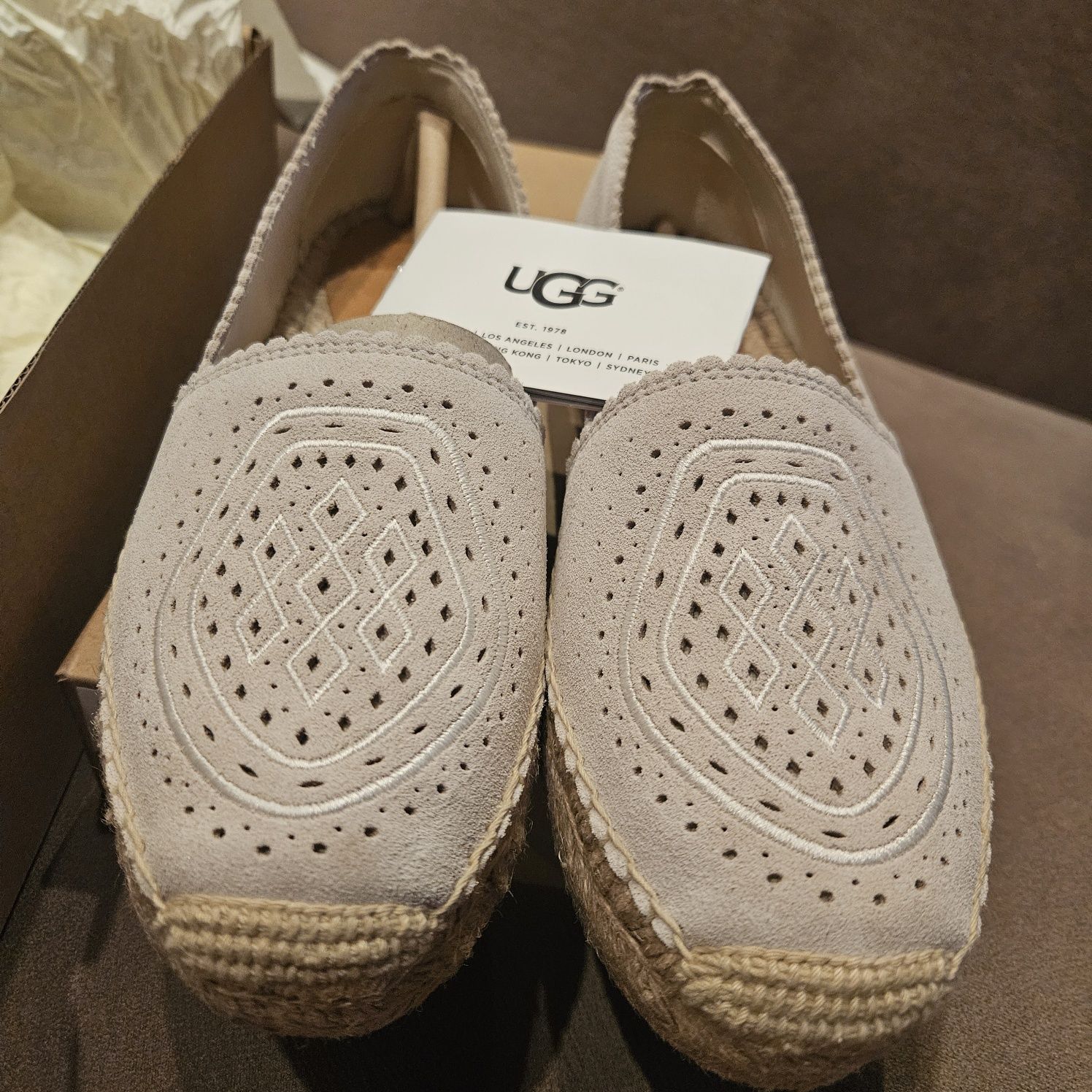 Еспадрили UGG естествена кожа