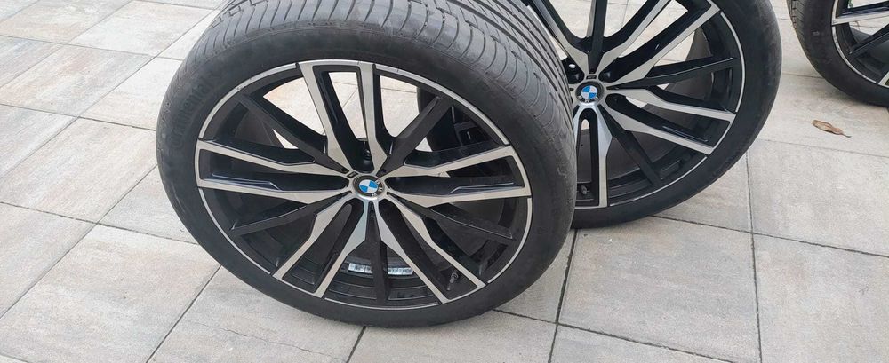 Jante BMW M originale R22,senzori originali,anvelope luna august 2025