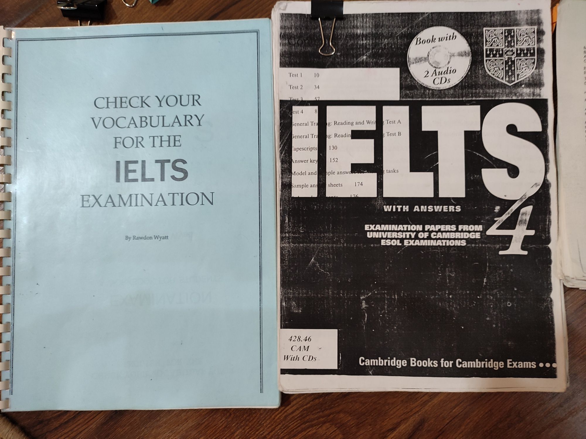 Распечатка IELTS