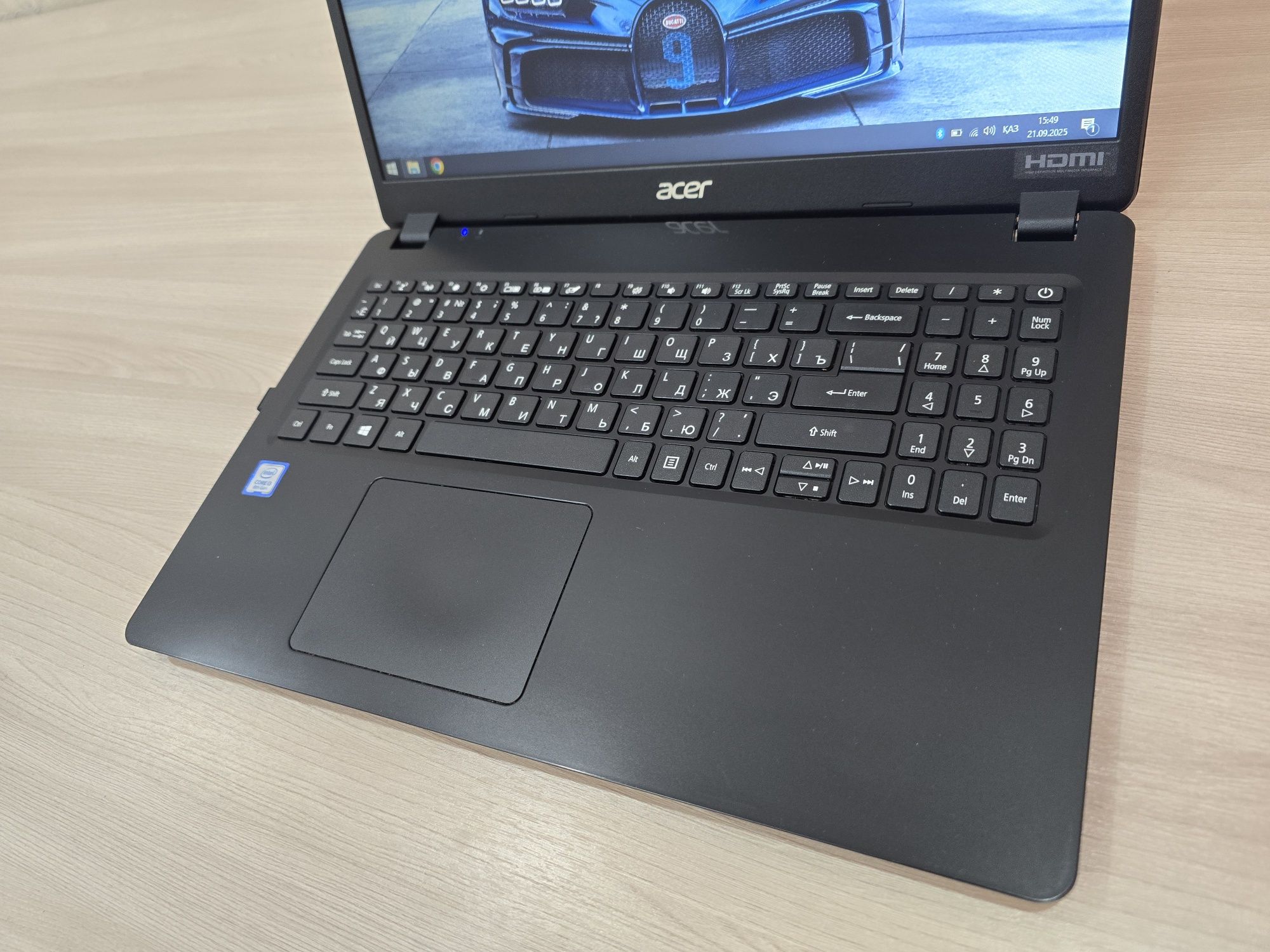 Acer, Core i3-8Th, Ram 4Gb, SSD 512Gb, в отличном состоянии