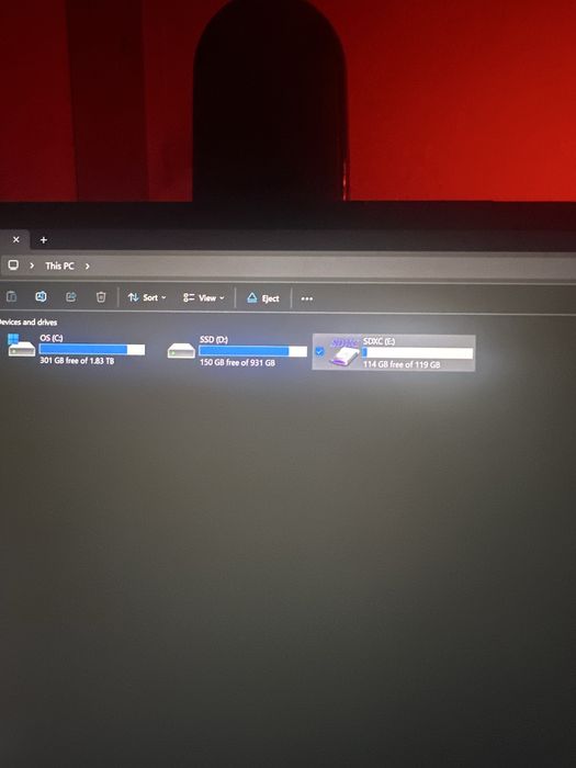 Card (MicroSD) Kingstone Cancas React Plus 128GB SDXC, V90, UHS-II U3