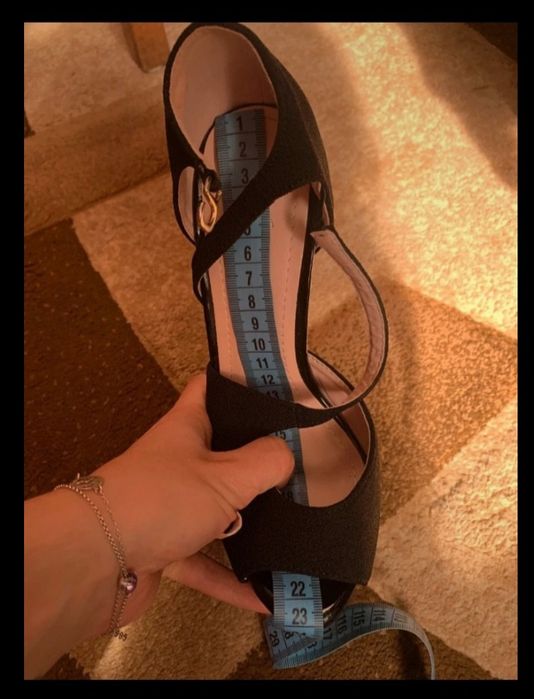 Sandale dama negre 36