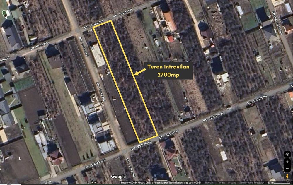 Teren intravilan Sanpetru livada PUZ 2564mp