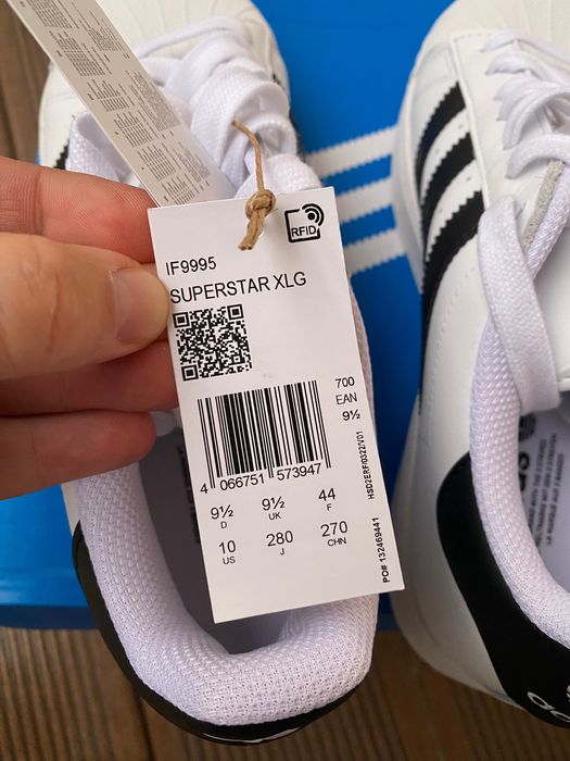 Adidas Superstar XLG - размер 44