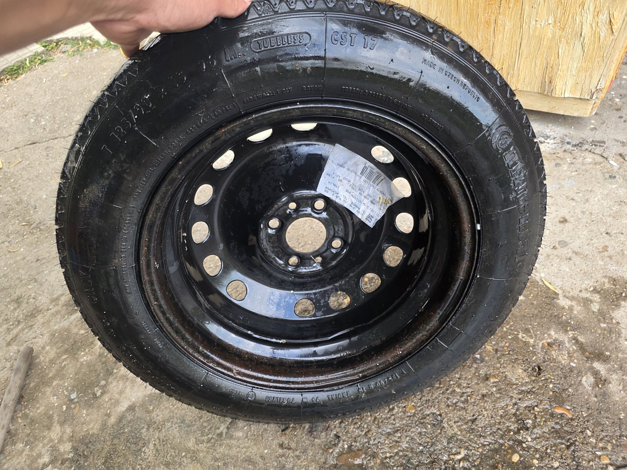 Резервна гума Патерица 4х98 R15