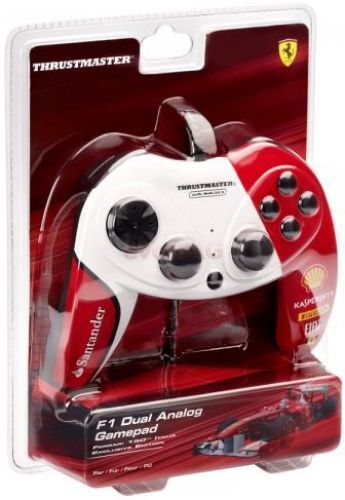 Gamepad Thrustmaster F1 Dual Analog Ferrari, nou