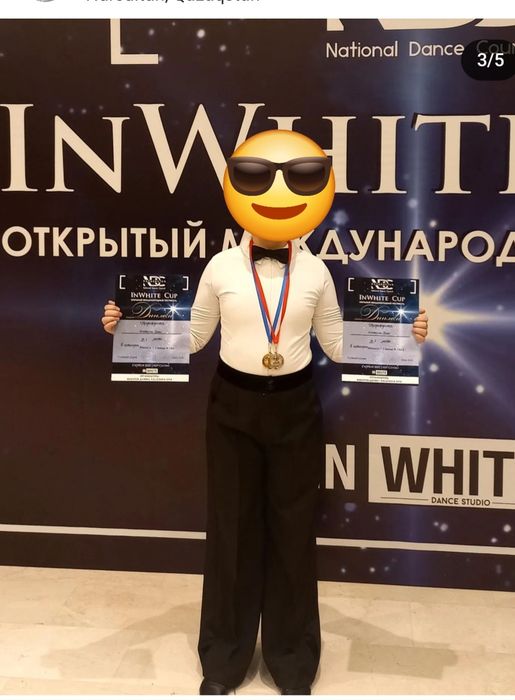 Обувь  мальчика для танцев и костюм