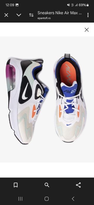 Vand sneakers Nike air 200