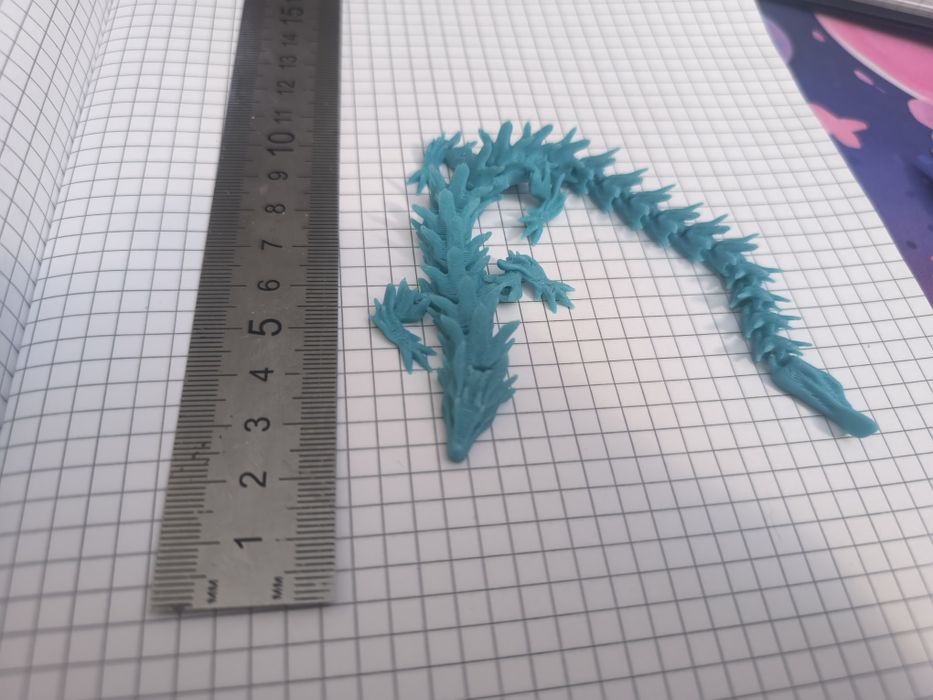 Дракон с 3д принтера