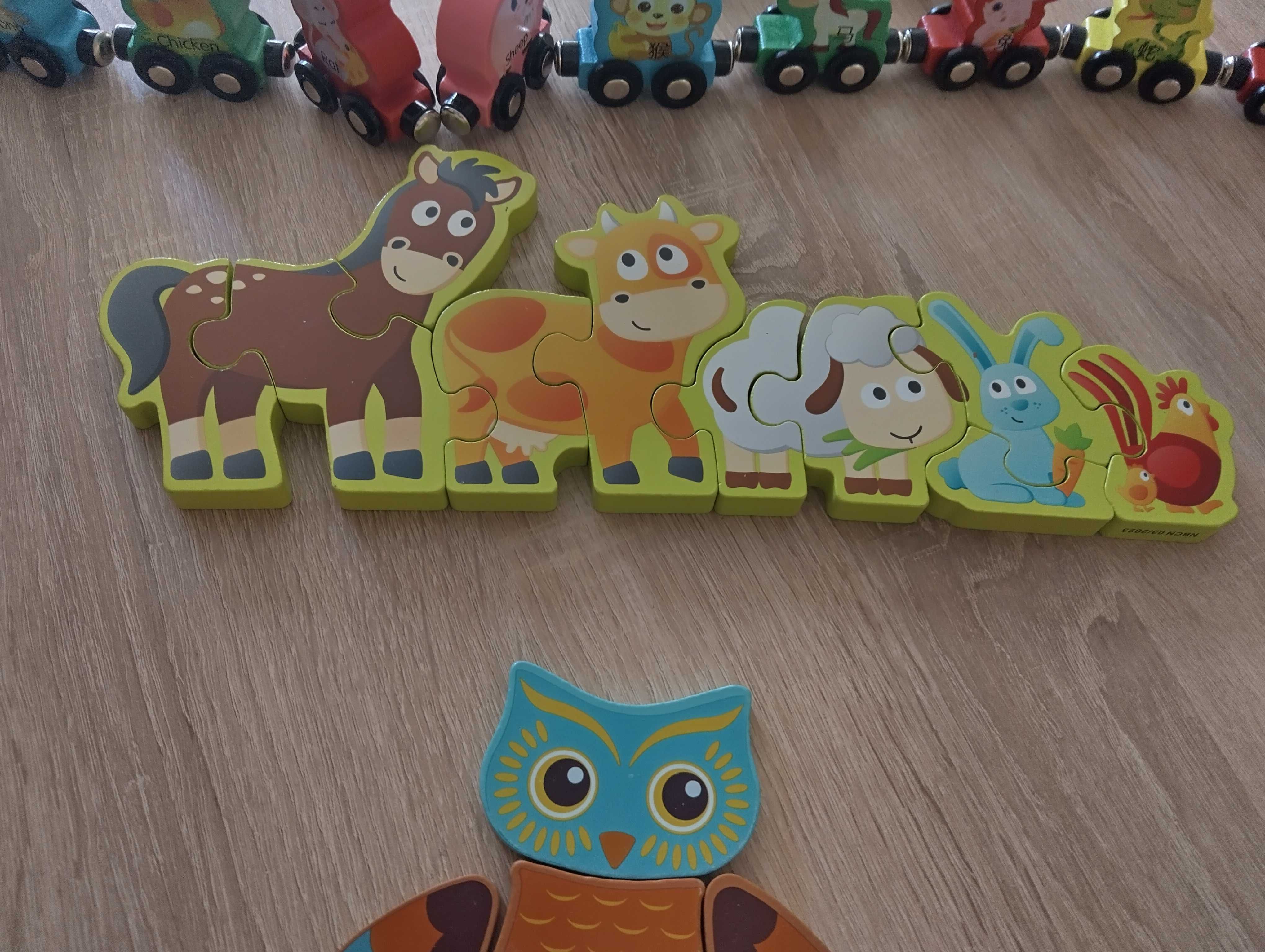Дървени Монтесори образователни играчки
