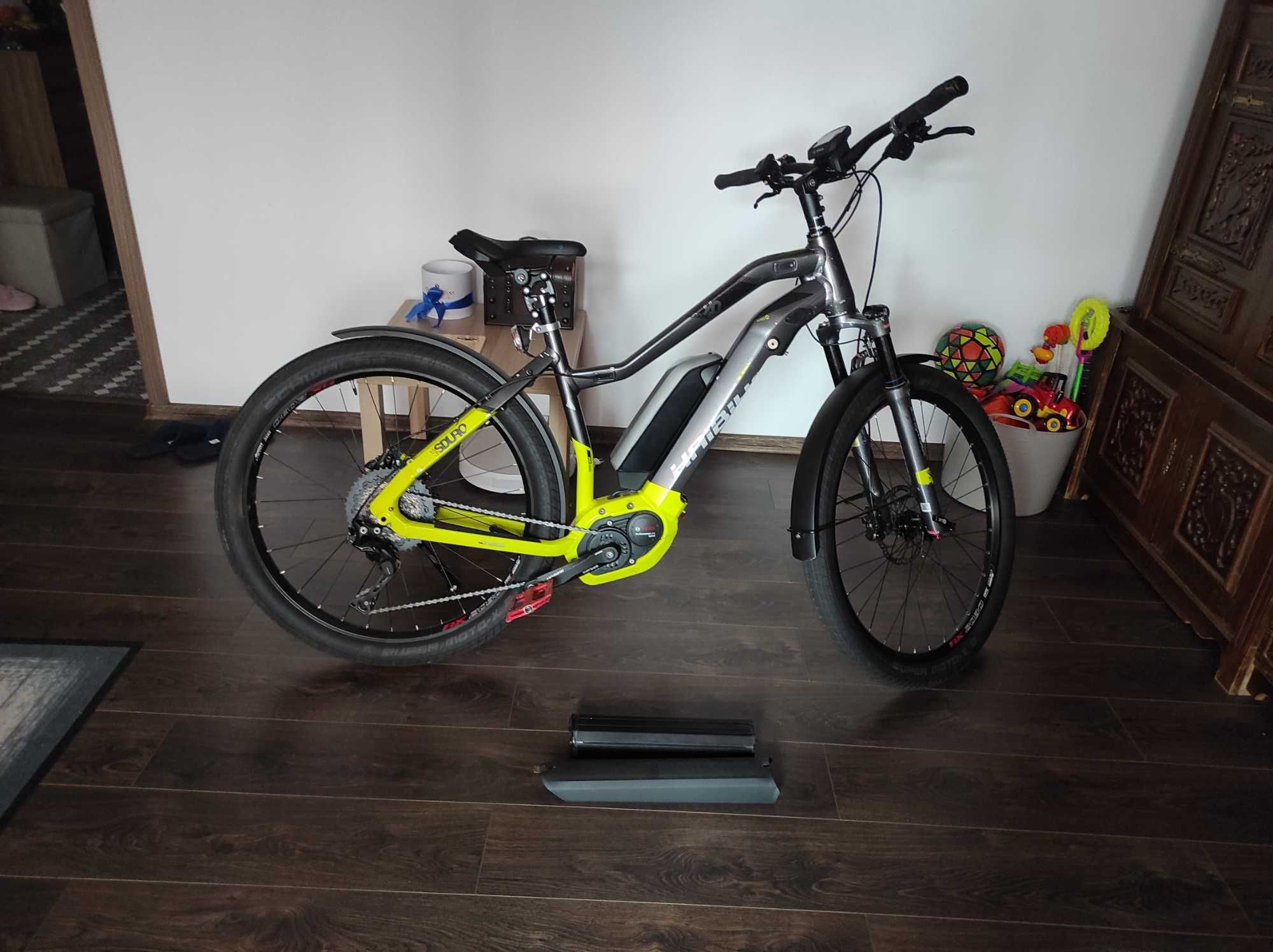 Bicicleta electrica HAIBIKE Dual Battery range 340 km ideala livrari