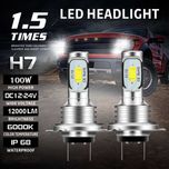 H7 Крушки за кола автомобил H7 LED Крушка фарове ЛЕД ХАШ H11 H4 H3 H7