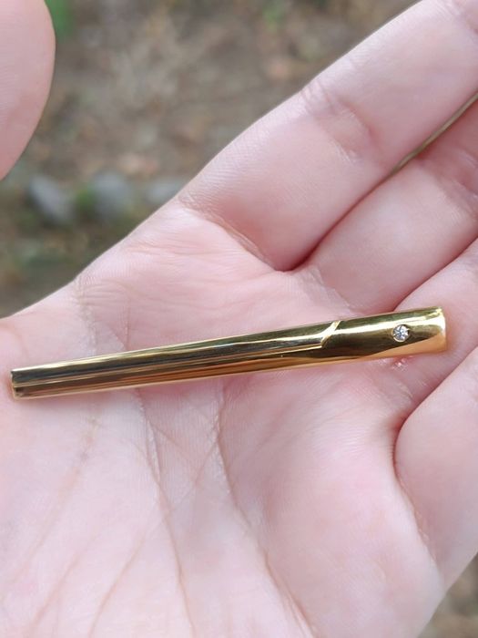 Vechi ac de cravata din aur galben de 8K, copii