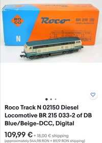 Locomotiva Electrica Roco DB 215 033-2 Vintage