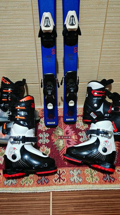 Set schiuri Salomon 90cm- clapari ski