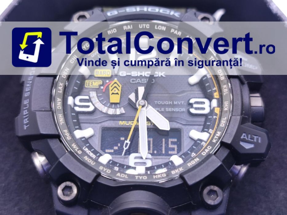 Casio G-Shock GWG-1000-1A3ER MUDMASTER, Garantie 24 luni | #D87622