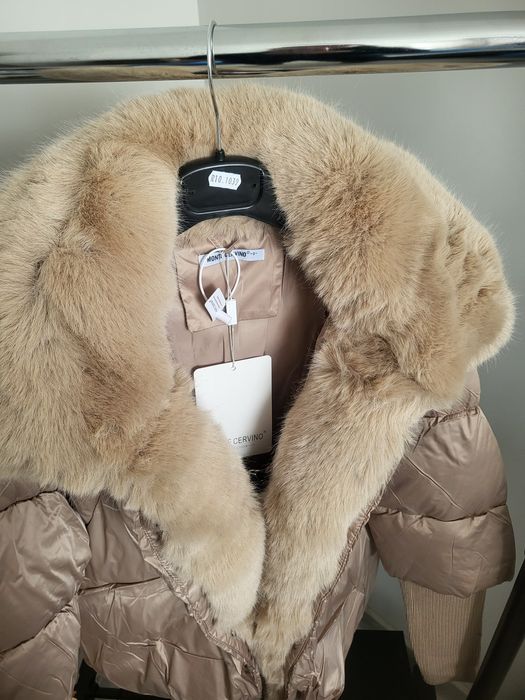 Уникално яке с пух