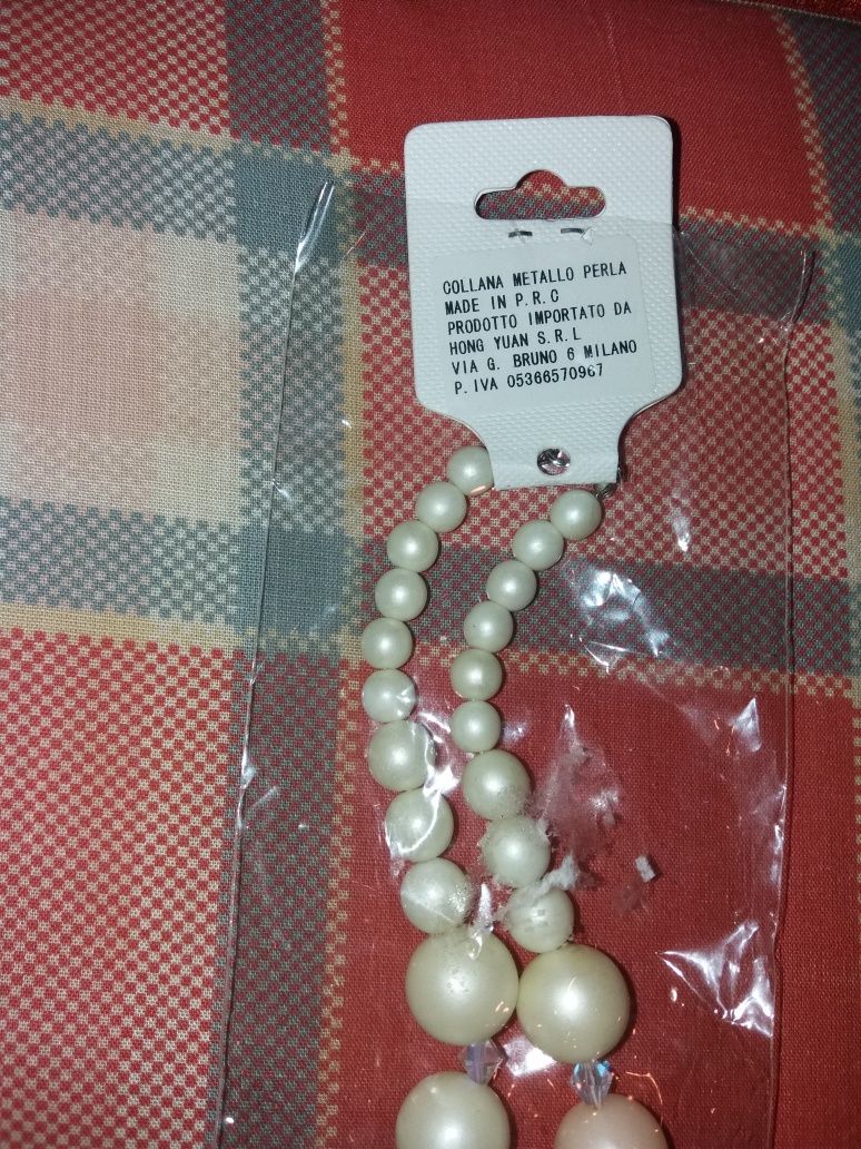 Sirag de perle albe