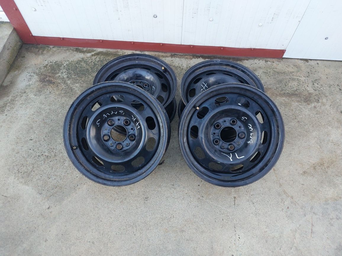 150 lei setul! Jante tabla r16 / gama BMW/ 5x120 / ET 31