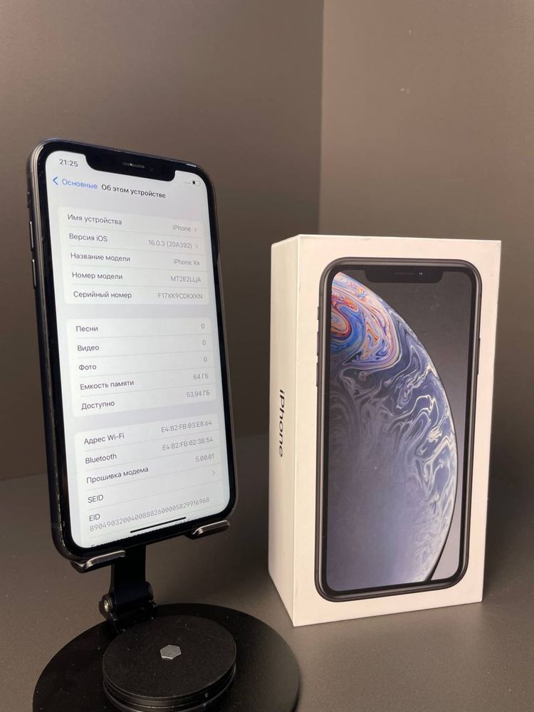 iPhone XR 64GB Black/Айфон XR 64ГБ в идеальном состоянии