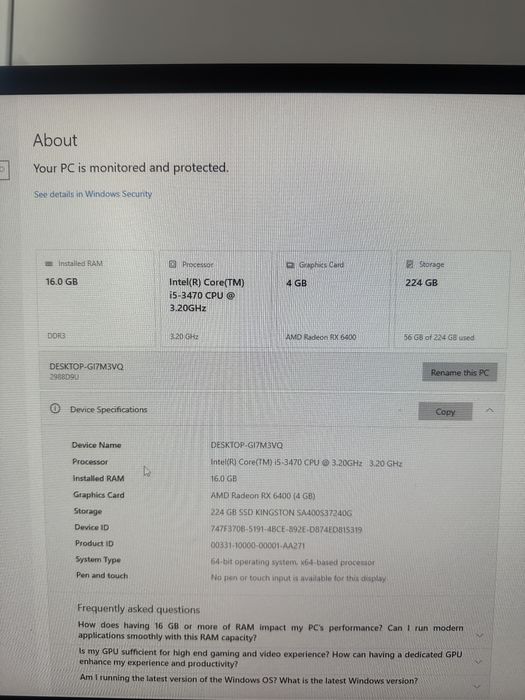 Calculator de gaming mini